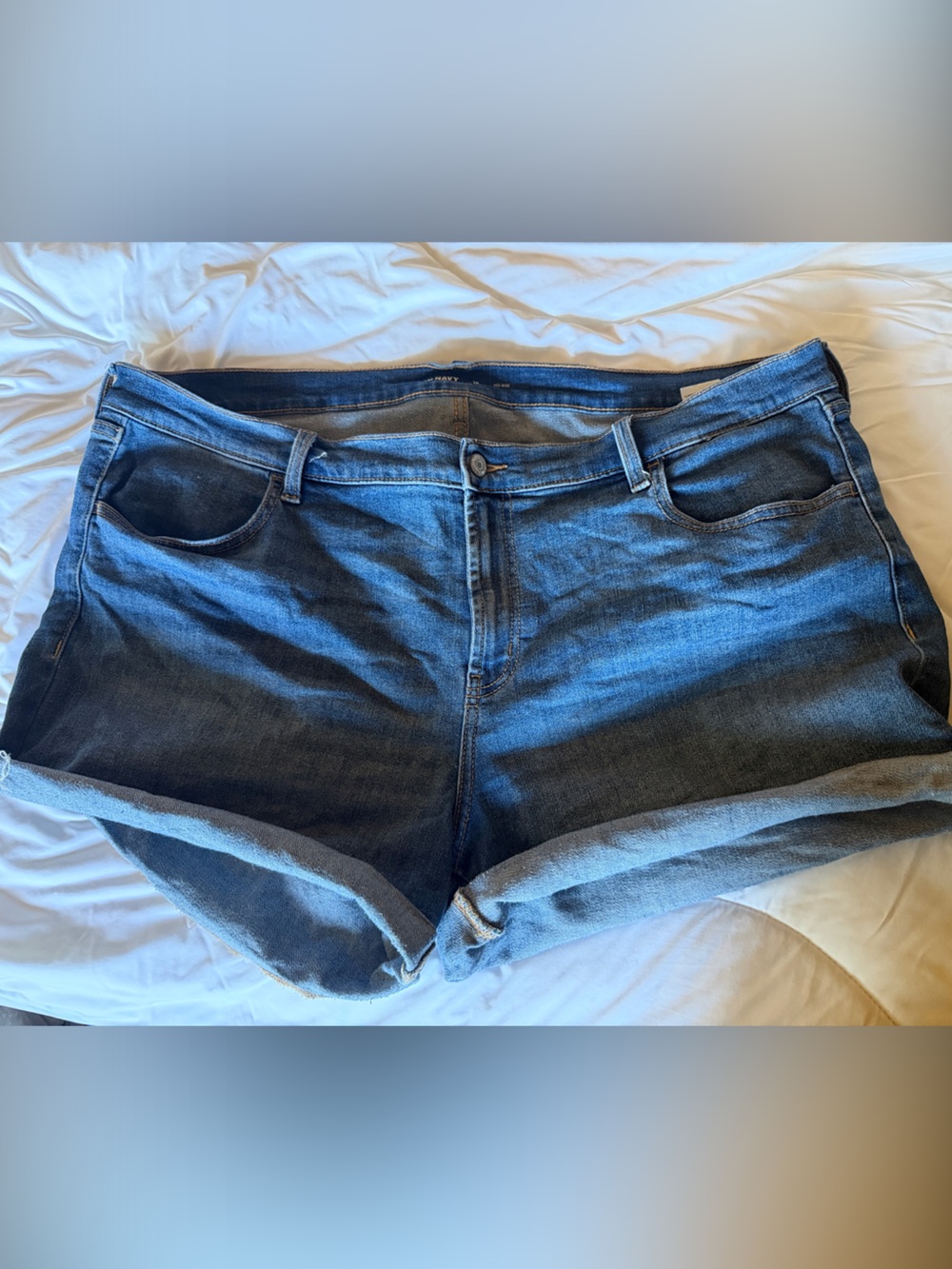 Old Navy Medium Blue Denim Jean Shorts